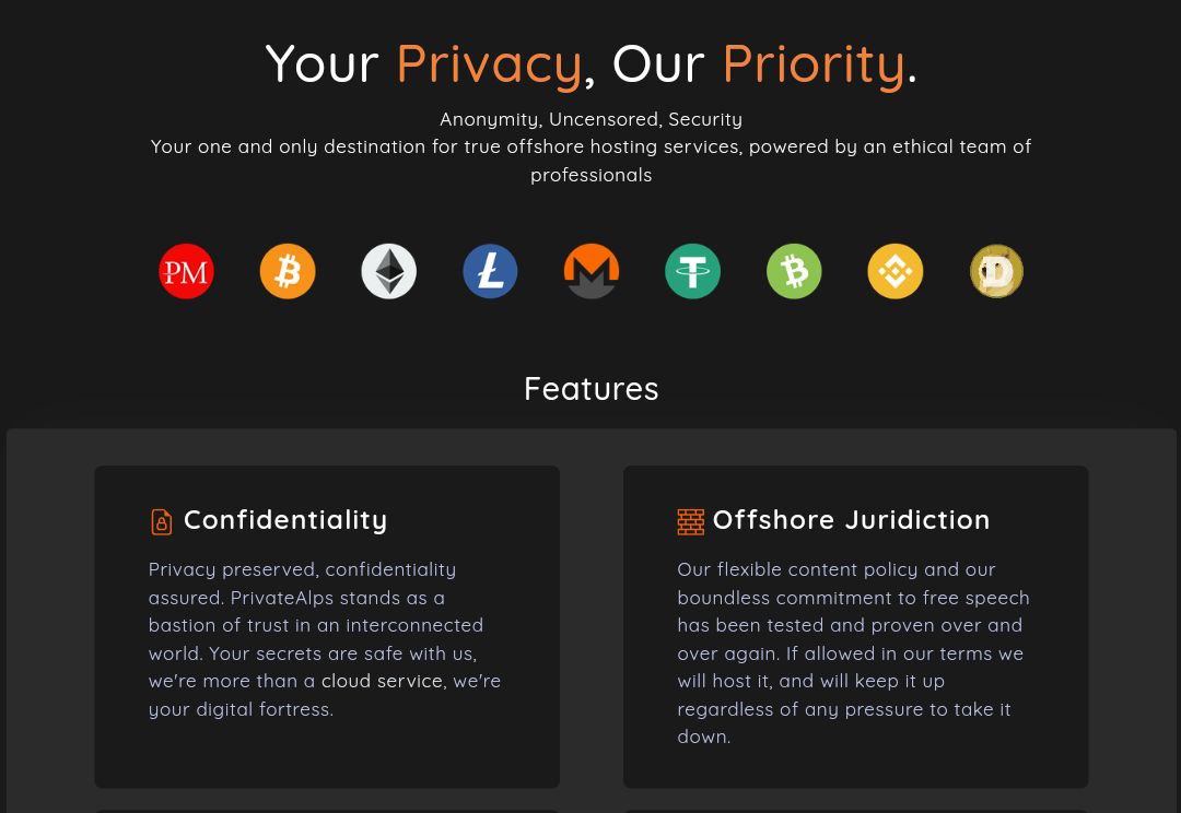 Cover Image Альпийская свобода от цензуры — PrivateAlps