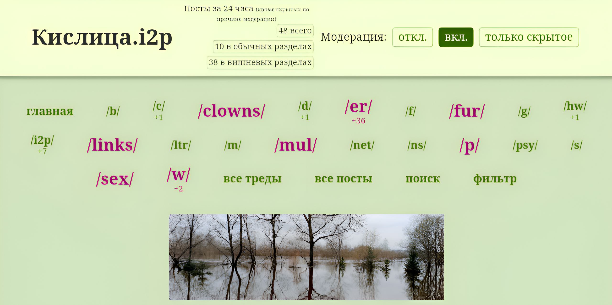 Анонимная имиджборда в I2P — Кислица