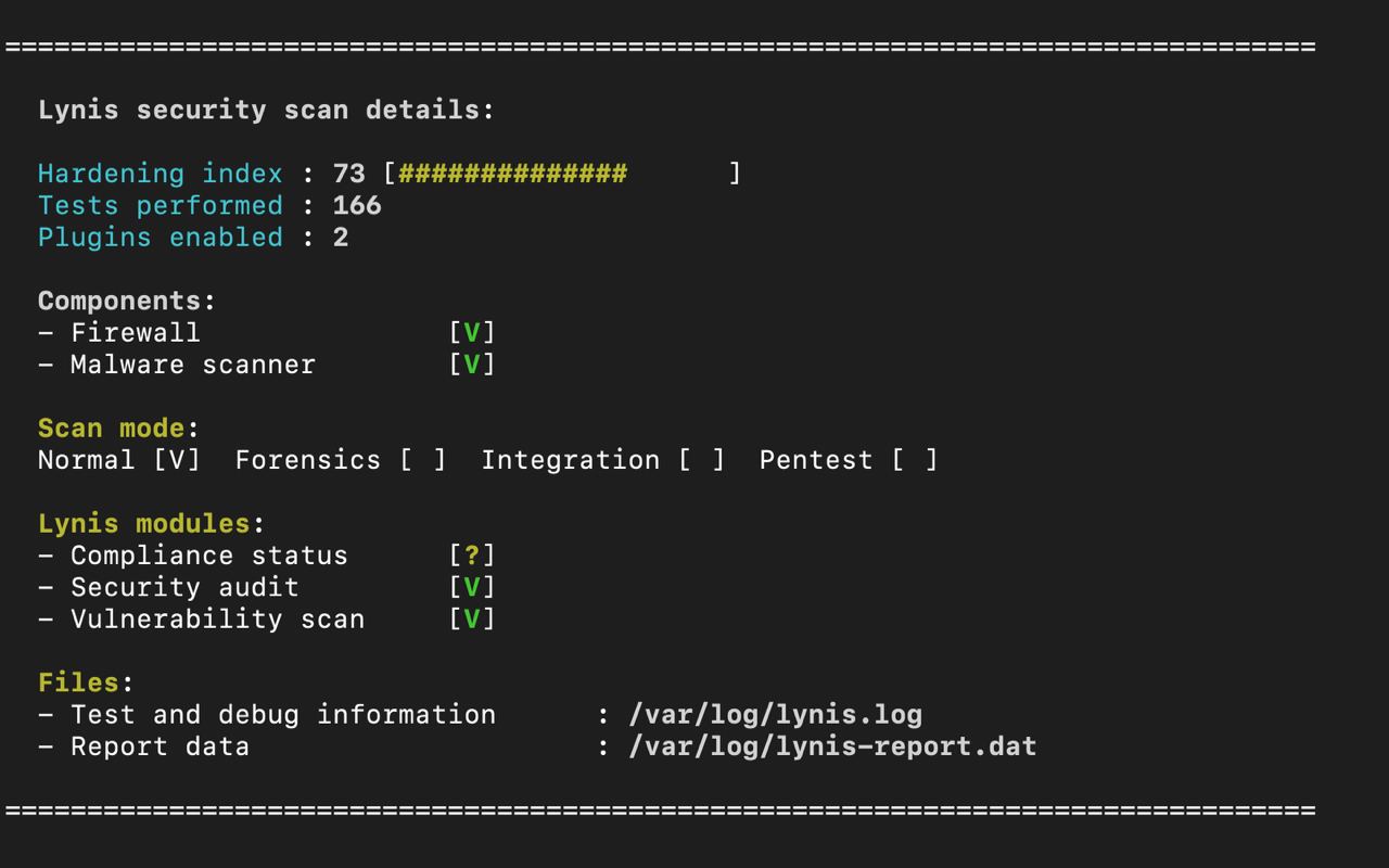 Аудит безопасности в два клика
