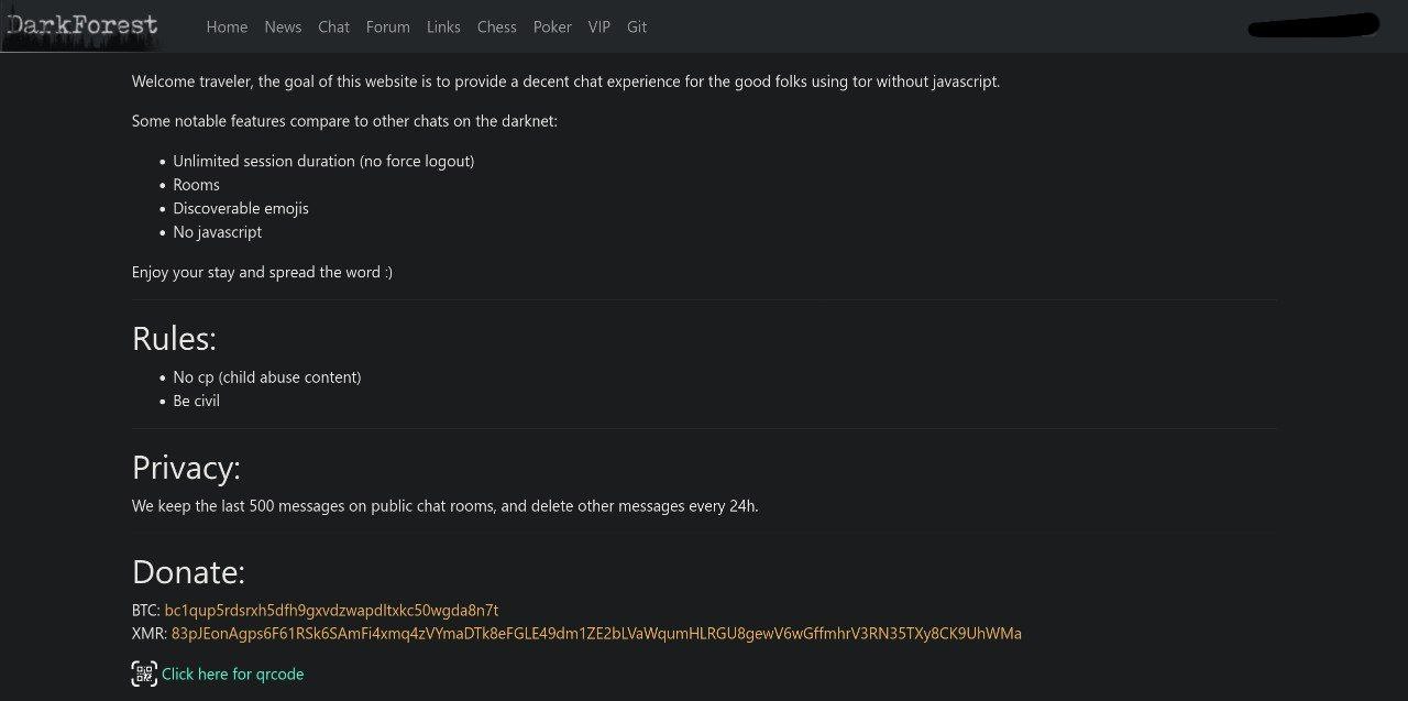 DarkForest — от хакеров для хакеров