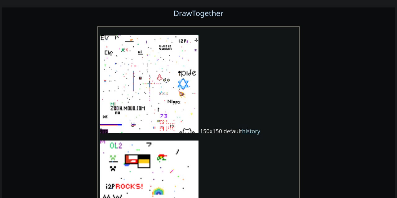 DrawTogether — рисуем в I2P