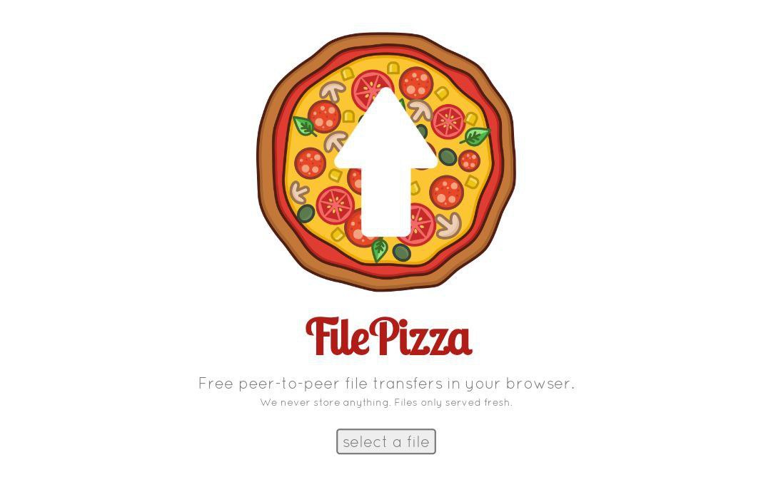 FilePizza — одноразовые торренты