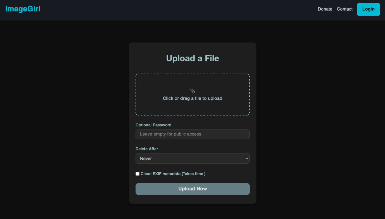 ImageGirl — фотохостинг в Tor (без девочек)