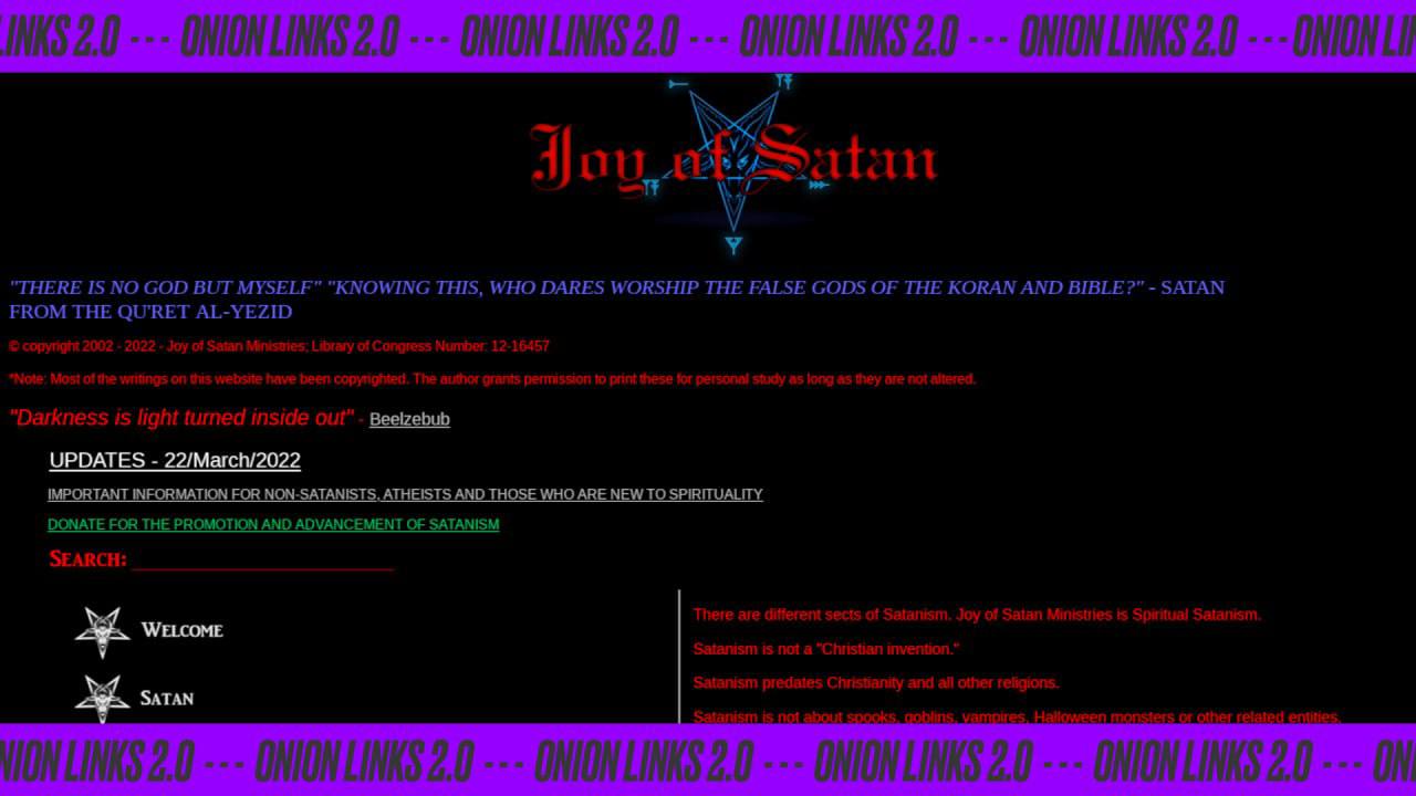 Joy of Satan