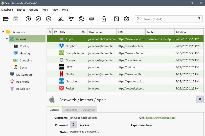 KeePass — золотой стандарт паролехранения