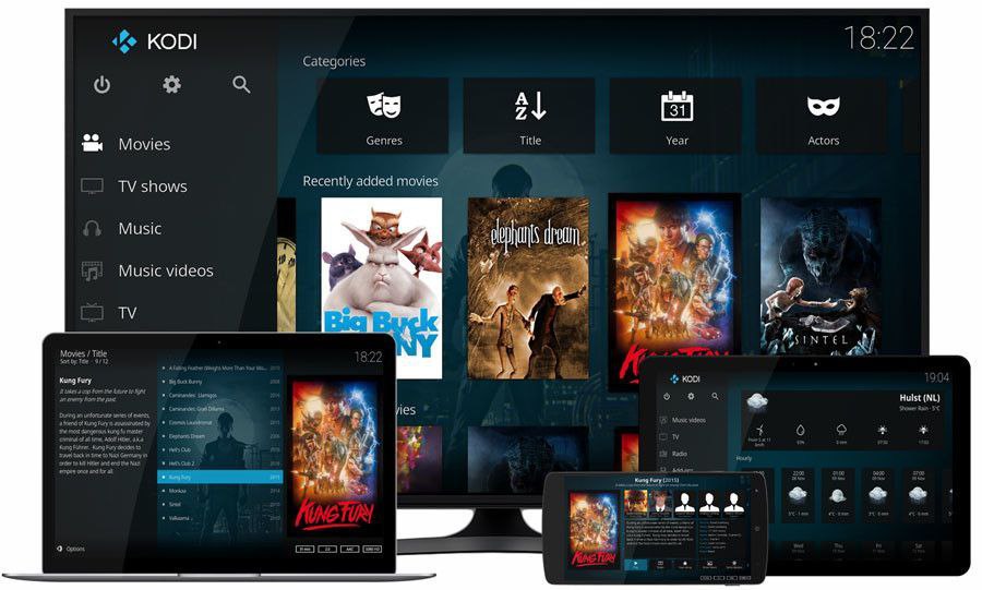 Kodi — ламповый дом для медиаколлекции