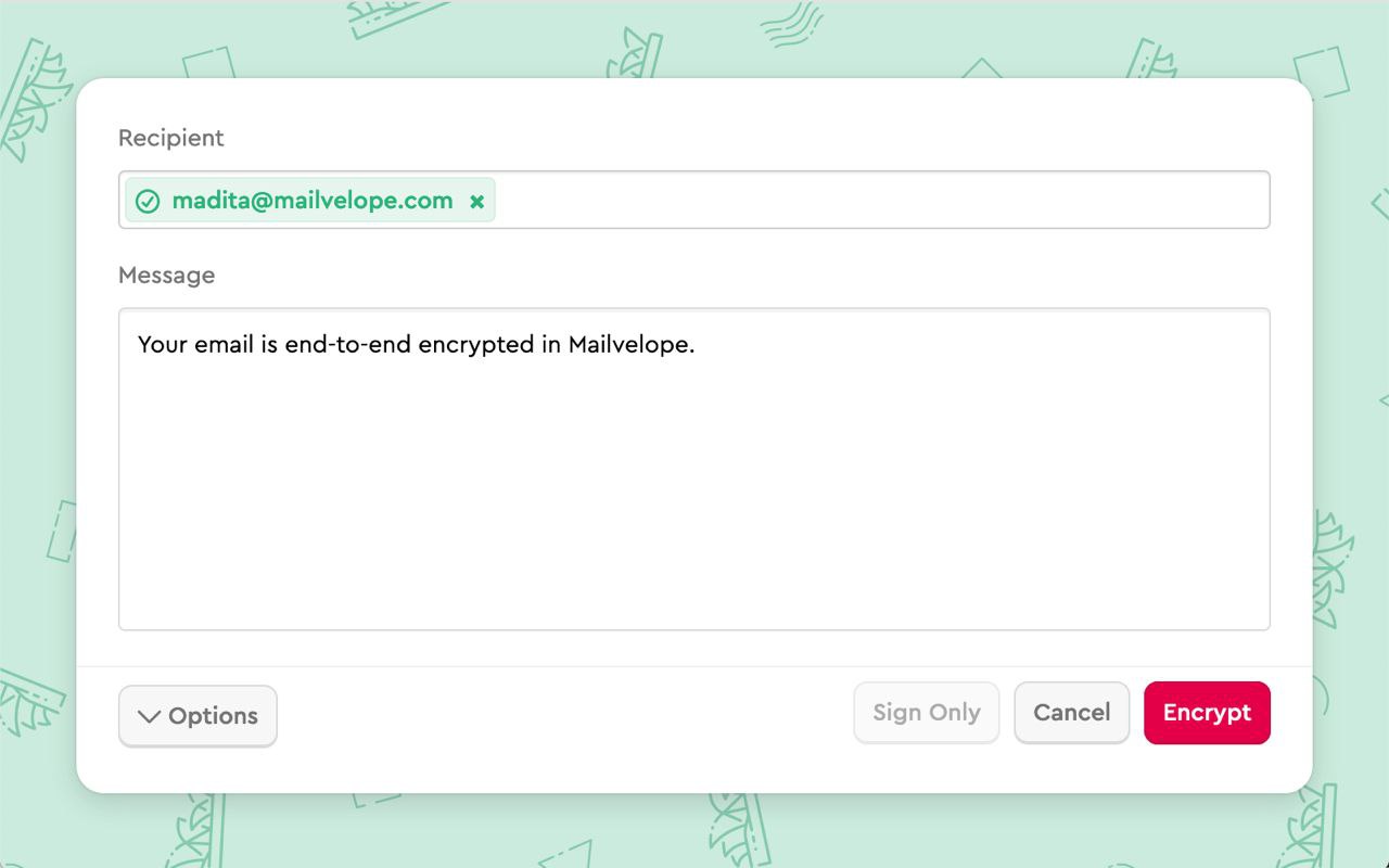 Mailvelope — шифруем любую web-почту легко