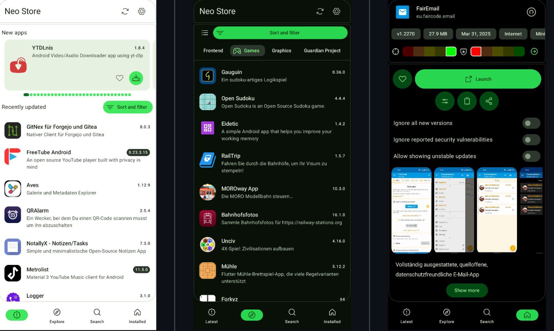 Neo Store — продвинутый F-Droid