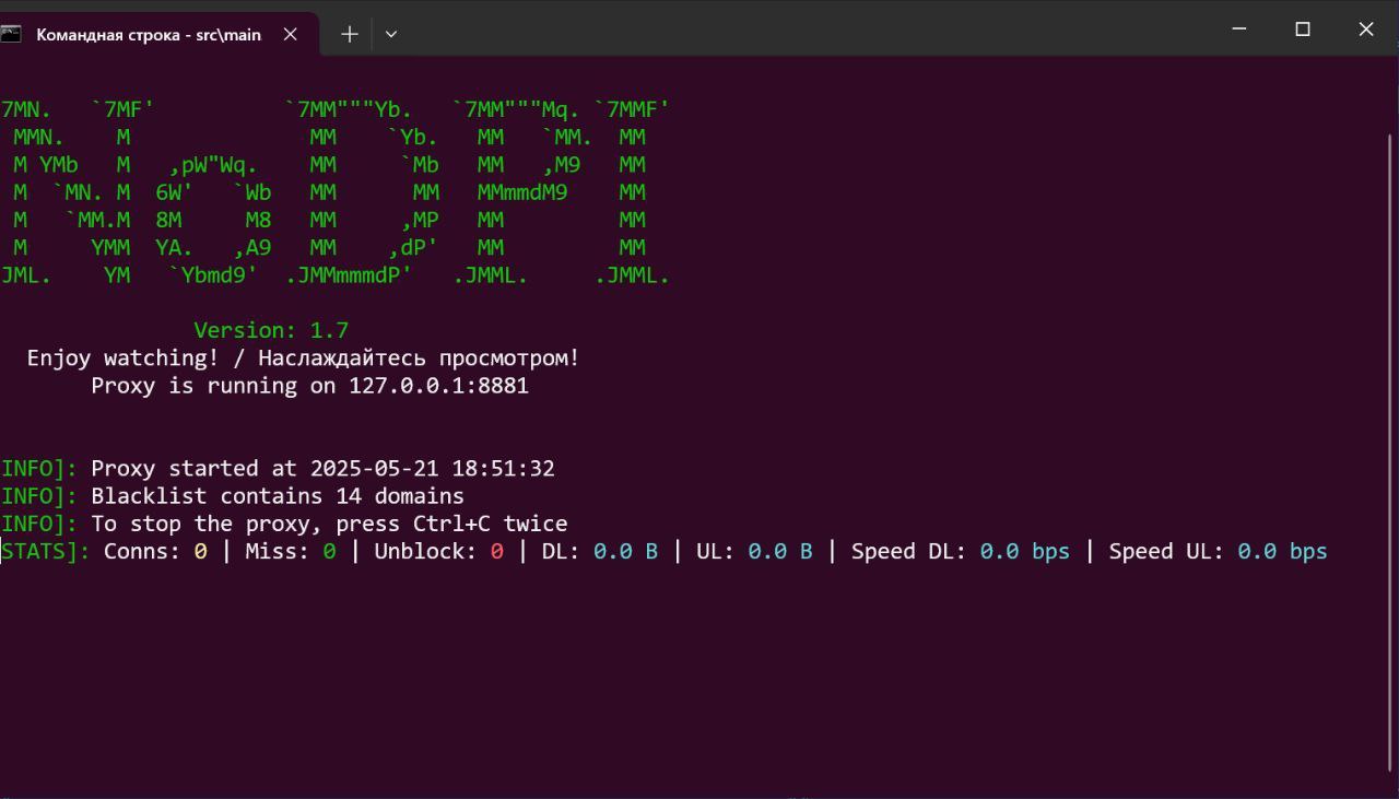 NoDPI — простой инструмент анти-DPI