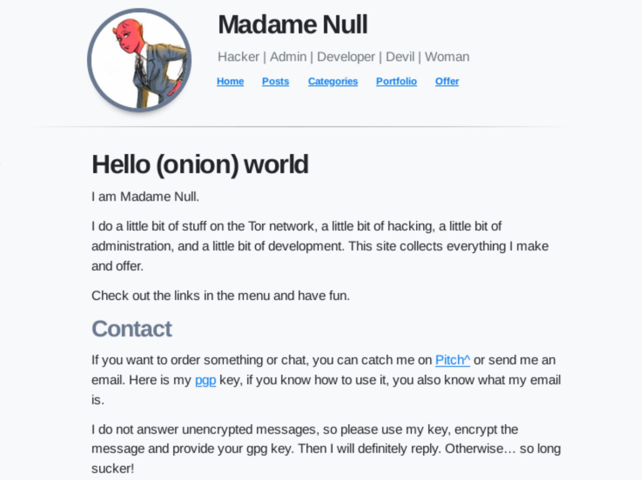 Null World — дьявол честно о даркнете