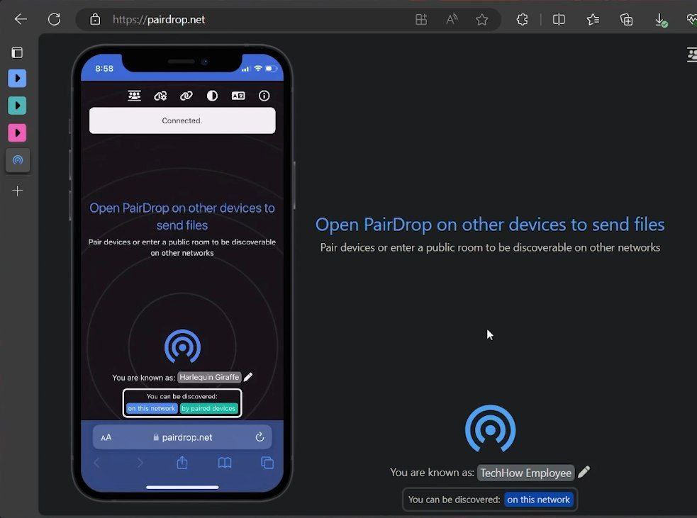 PairDrop — AirDrop для всех