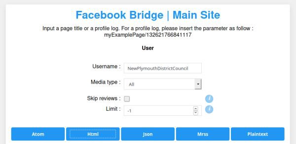 RSS Bridge — соединяем интернет через RSS