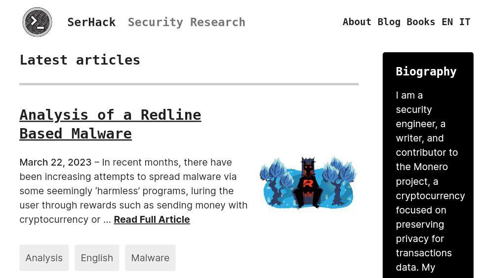 SerHack — блог специалиста в Monero