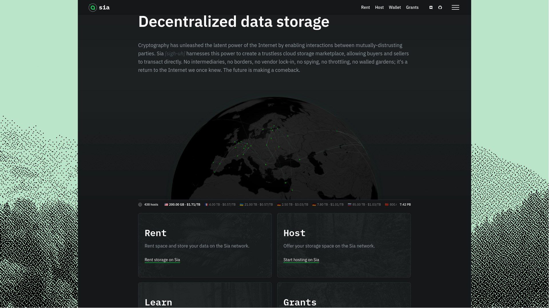 Sia — криптооблако с экосистемой