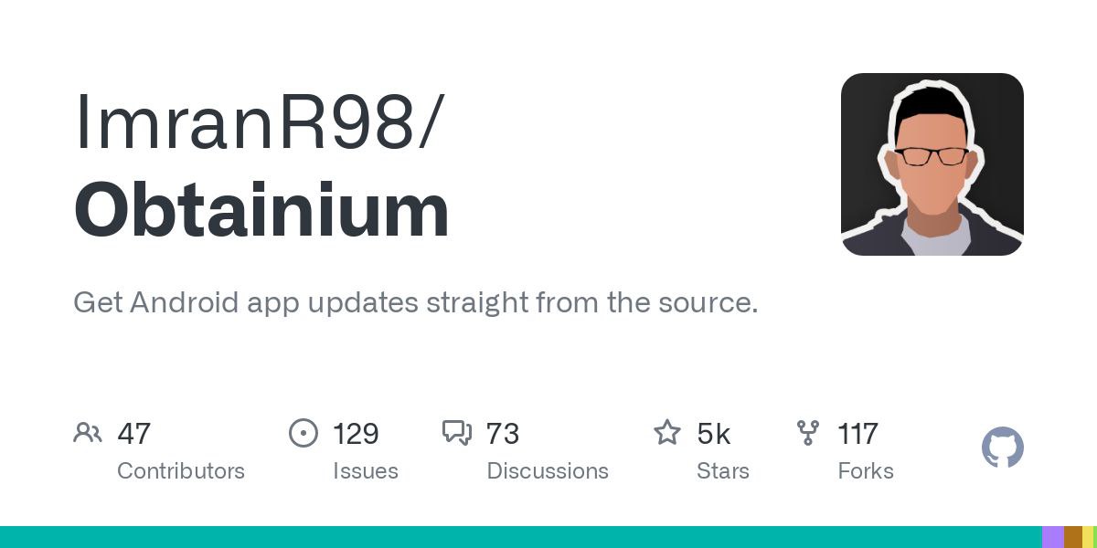 Собираем приложения со всех источников — Obtainium