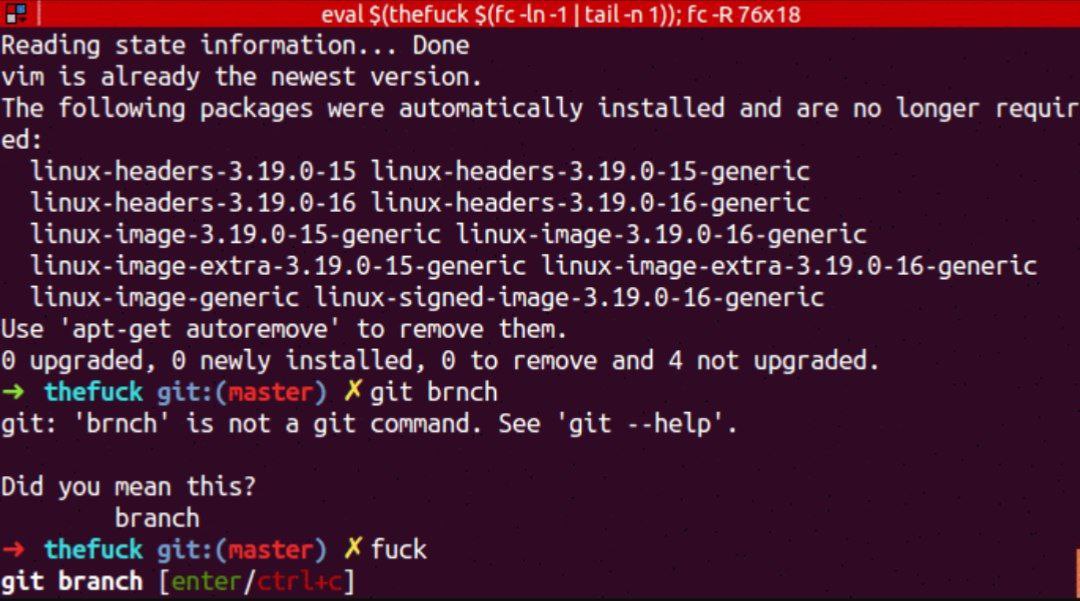 The Fuck — для тех, у кого бомбит с опечаток