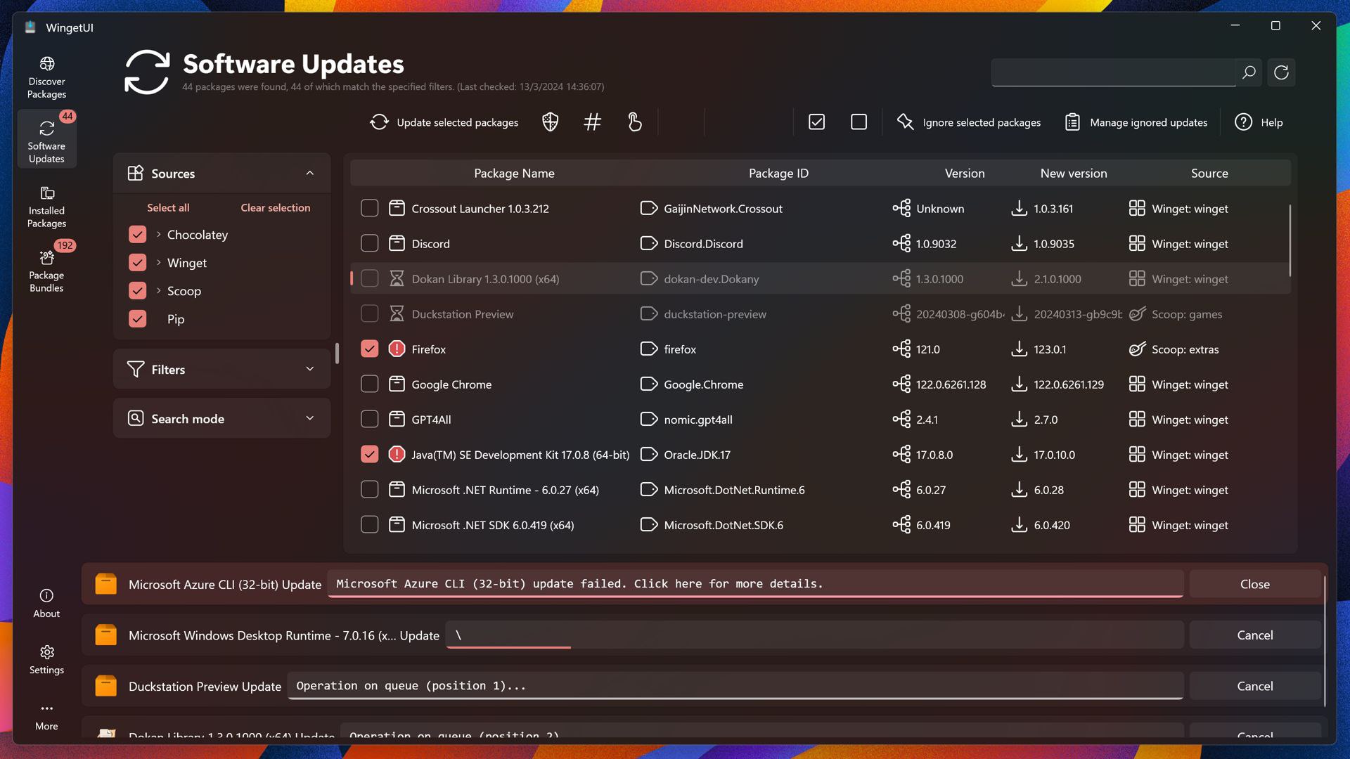 UniGet UI — метаменеджер пакетов для Windows