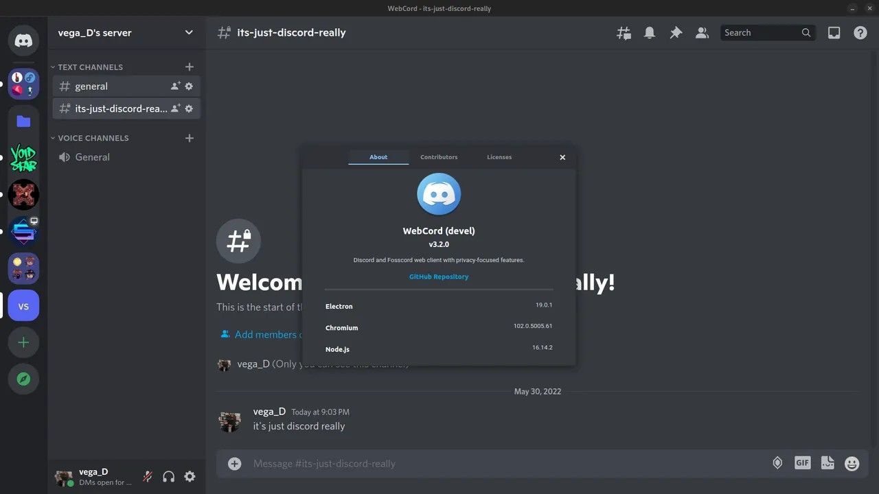 WebCord — больше безопасности в Discord