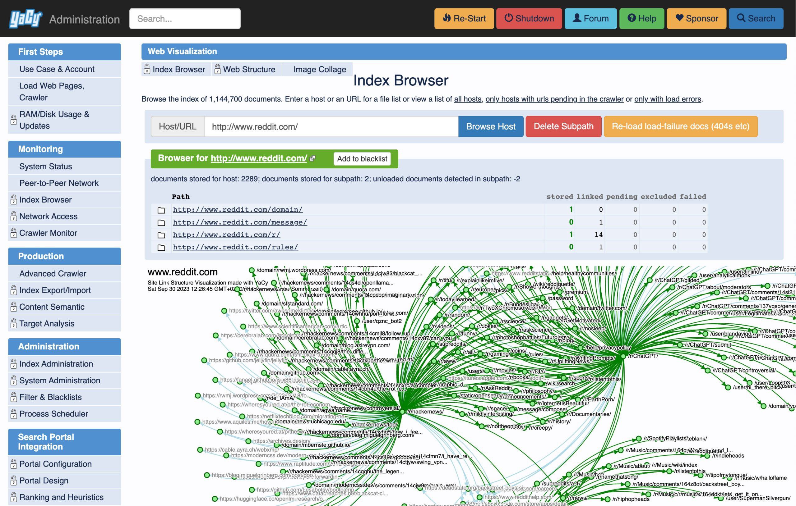 YaCy — P2P-поисковик